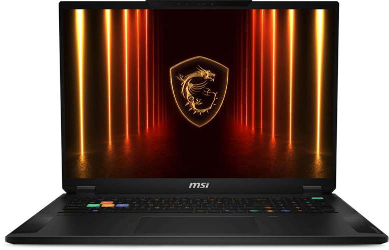 Ноутбук игровой MSI Stealth HX AI A2XWIG-051RU 18", IPS, Intel Core Ultra 9 275HX 2.7ГГц, 24-ядерный, 64ГБ DDR5, 2ТБ SSD,  NVIDIA GeForce  RTX 5080 для ноутбуков - 16 ГБ, Windows 11 Home, черный [9s7-